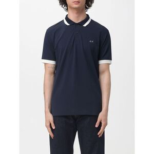 Sun68 Polo Shirt Men Navy